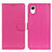 Custodia Portafoglio In Pelle Cover con Supporto D09Y per Samsung Galaxy A23 5G SC-56C Rosa Caldo