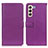 Custodia Portafoglio In Pelle Cover con Supporto D09Y per Samsung Galaxy S23 5G Viola