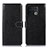 Custodia Portafoglio In Pelle Cover con Supporto D11Y per OnePlus 10 Pro 5G Nero