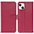 Custodia Portafoglio In Pelle Cover con Supporto DL1 per Apple iPhone 13 Rosa Caldo