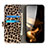 Custodia Portafoglio In Pelle Cover con Supporto DY01 per Google Pixel 7a 5G Marrone