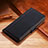 Custodia Portafoglio In Pelle Cover con Supporto H01 per Apple iPhone 14 Nero