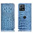 Custodia Portafoglio In Pelle Cover con Supporto H01P per Motorola Moto S30 Pro 5G Cielo Blu