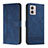 Custodia Portafoglio In Pelle Cover con Supporto H01X per Motorola Moto G53j 5G