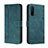 Custodia Portafoglio In Pelle Cover con Supporto H01X per OnePlus Nord CE 5G Verde