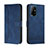 Custodia Portafoglio In Pelle Cover con Supporto H01X per Oppo A94 5G Blu