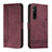 Custodia Portafoglio In Pelle Cover con Supporto H01X per Sony Xperia 1 V