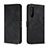 Custodia Portafoglio In Pelle Cover con Supporto H01X per Sony Xperia 5 II Nero