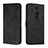 Custodia Portafoglio In Pelle Cover con Supporto H01X per Sony Xperia PRO-I Nero