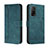 Custodia Portafoglio In Pelle Cover con Supporto H01X per Xiaomi Mi 10T Pro 5G Verde