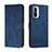 Custodia Portafoglio In Pelle Cover con Supporto H01X per Xiaomi Mi 11i 5G Blu