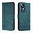 Custodia Portafoglio In Pelle Cover con Supporto H01X per Xiaomi Mi 12T 5G Verde