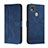 Custodia Portafoglio In Pelle Cover con Supporto H01X per Xiaomi POCO C31 Blu