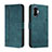 Custodia Portafoglio In Pelle Cover con Supporto H01X per Xiaomi Poco F3 GT 5G Verde