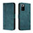 Custodia Portafoglio In Pelle Cover con Supporto H01X per Xiaomi Poco X3 GT 5G Verde