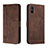 Custodia Portafoglio In Pelle Cover con Supporto H01X per Xiaomi Redmi 9AT