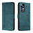 Custodia Portafoglio In Pelle Cover con Supporto H01X per Xiaomi Redmi K50 Ultra 5G Verde