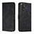 Custodia Portafoglio In Pelle Cover con Supporto H01X per Xiaomi Redmi Note 11 4G (2022) Nero