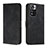 Custodia Portafoglio In Pelle Cover con Supporto H01X per Xiaomi Redmi Note 11 Pro+ Plus 5G Nero