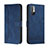 Custodia Portafoglio In Pelle Cover con Supporto H01X per Xiaomi Redmi Note 11 SE 5G Blu