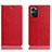 Custodia Portafoglio In Pelle Cover con Supporto H02P per OnePlus Nord CE 2 5G Rosso