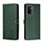 Custodia Portafoglio In Pelle Cover con Supporto H02X per Oppo A54 5G Verde