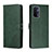 Custodia Portafoglio In Pelle Cover con Supporto H02X per Oppo A93 5G Verde