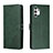 Custodia Portafoglio In Pelle Cover con Supporto H02X per Samsung Galaxy A13 4G Verde