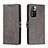 Custodia Portafoglio In Pelle Cover con Supporto H02X per Xiaomi Mi 11i 5G (2022) Grigio