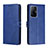 Custodia Portafoglio In Pelle Cover con Supporto H02X per Xiaomi Mi 11T 5G Blu