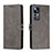 Custodia Portafoglio In Pelle Cover con Supporto H02X per Xiaomi Mi 12T 5G Grigio