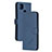 Custodia Portafoglio In Pelle Cover con Supporto H02X per Xiaomi POCO C3 Blu