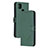 Custodia Portafoglio In Pelle Cover con Supporto H02X per Xiaomi POCO C31 Verde