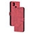 Custodia Portafoglio In Pelle Cover con Supporto H02X per Xiaomi Redmi 10A 4G Rosso