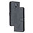 Custodia Portafoglio In Pelle Cover con Supporto H02X per Xiaomi Redmi 9 Prime India Nero