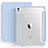 Custodia Portafoglio In Pelle Cover con Supporto H03 per Apple iPad Air 4 10.9 (2020) Blu