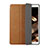 Custodia Portafoglio In Pelle Cover con Supporto H03 per Apple iPad Mini 6 Marrone