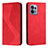 Custodia Portafoglio In Pelle Cover con Supporto H03X per Motorola Moto Edge Plus (2023) 5G Rosso