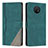 Custodia Portafoglio In Pelle Cover con Supporto H03X per Nokia G300 5G Verde