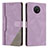 Custodia Portafoglio In Pelle Cover con Supporto H03X per Nokia G300 5G Viola