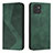 Custodia Portafoglio In Pelle Cover con Supporto H03X per Samsung Galaxy A03 Verde