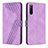 Custodia Portafoglio In Pelle Cover con Supporto H03X per Sony Xperia 10 IV SO-52C Viola