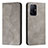 Custodia Portafoglio In Pelle Cover con Supporto H03X per Xiaomi Mi 11T 5G Grigio