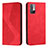 Custodia Portafoglio In Pelle Cover con Supporto H03X per Xiaomi POCO M3 Pro 5G Rosso