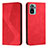 Custodia Portafoglio In Pelle Cover con Supporto H03X per Xiaomi Poco M5S Rosso