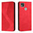 Custodia Portafoglio In Pelle Cover con Supporto H03X per Xiaomi Redmi 9 Activ Rosso