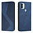 Custodia Portafoglio In Pelle Cover con Supporto H03X per Xiaomi Redmi A1 Plus Blu