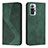 Custodia Portafoglio In Pelle Cover con Supporto H03X per Xiaomi Redmi Note 10 Pro 4G Verde