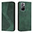 Custodia Portafoglio In Pelle Cover con Supporto H03X per Xiaomi Redmi Note 11 5G Verde