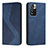 Custodia Portafoglio In Pelle Cover con Supporto H03X per Xiaomi Redmi Note 11 Pro+ Plus 5G Blu